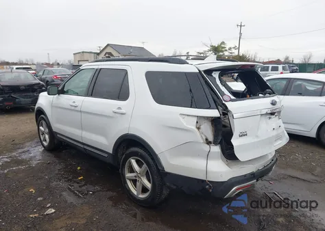 2017 Ford Explorer Xlt z USA, uszkodzony, nr VIN 1FM5K8D85HGA06017